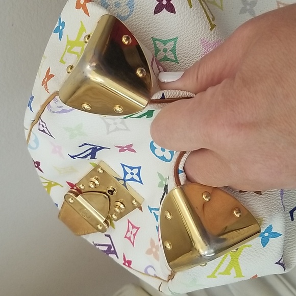 💟Louis Vuitton Takashi Murakami Speedy White/LIMITED EDITION💟 - Picture 7 of 14